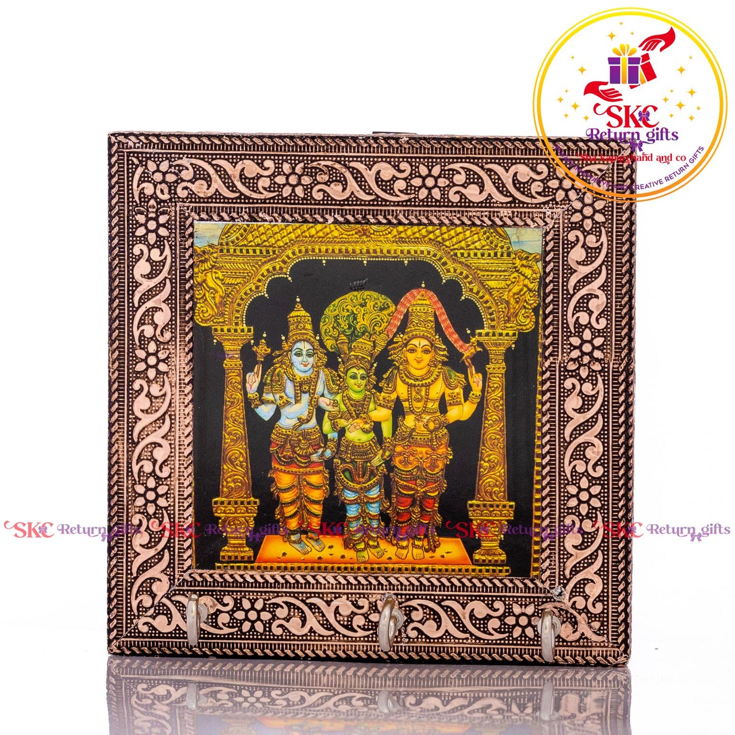 Tanjore Digital Arts Meenakshi Sundereshwar Kalynam