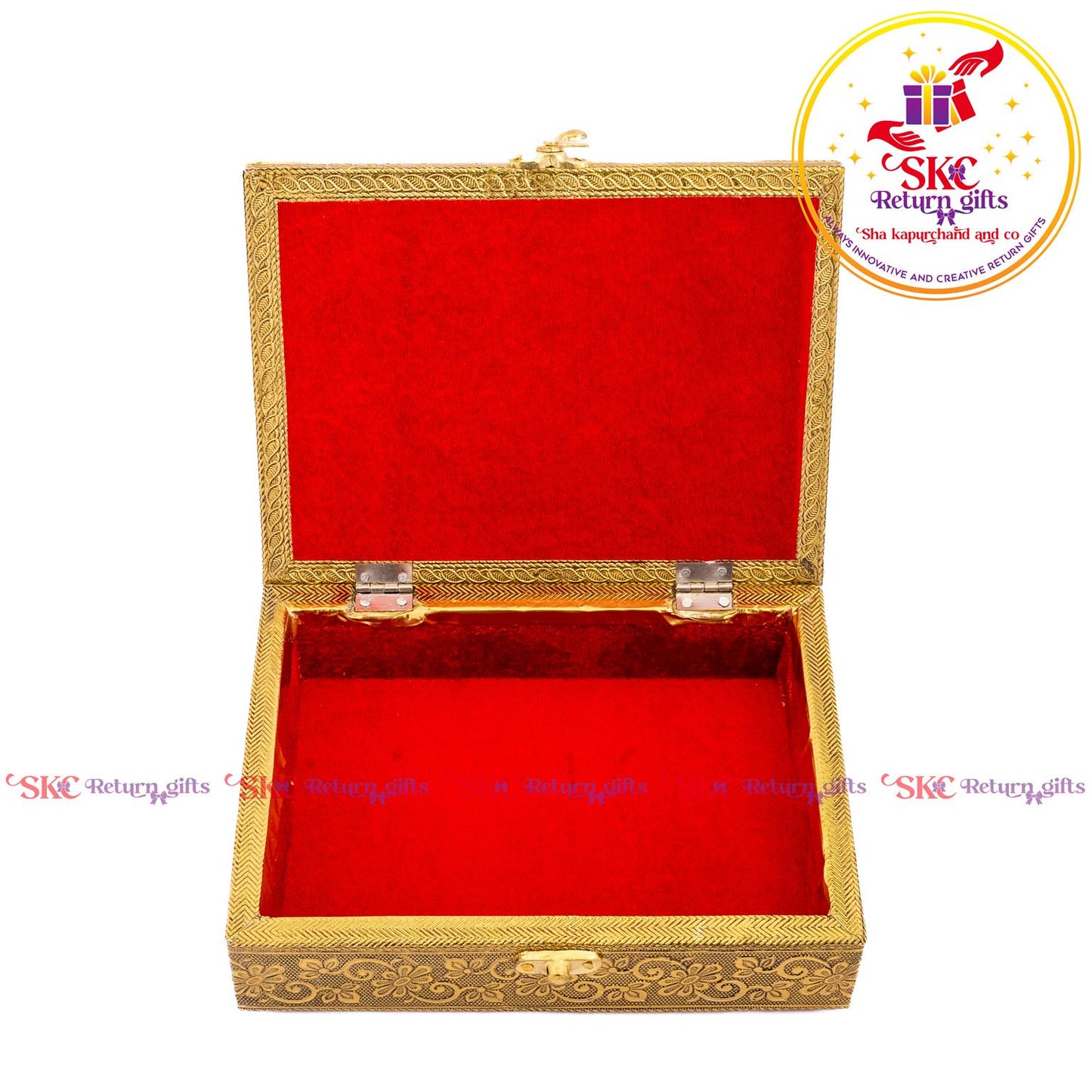 Embossed Peacock Jewel Box