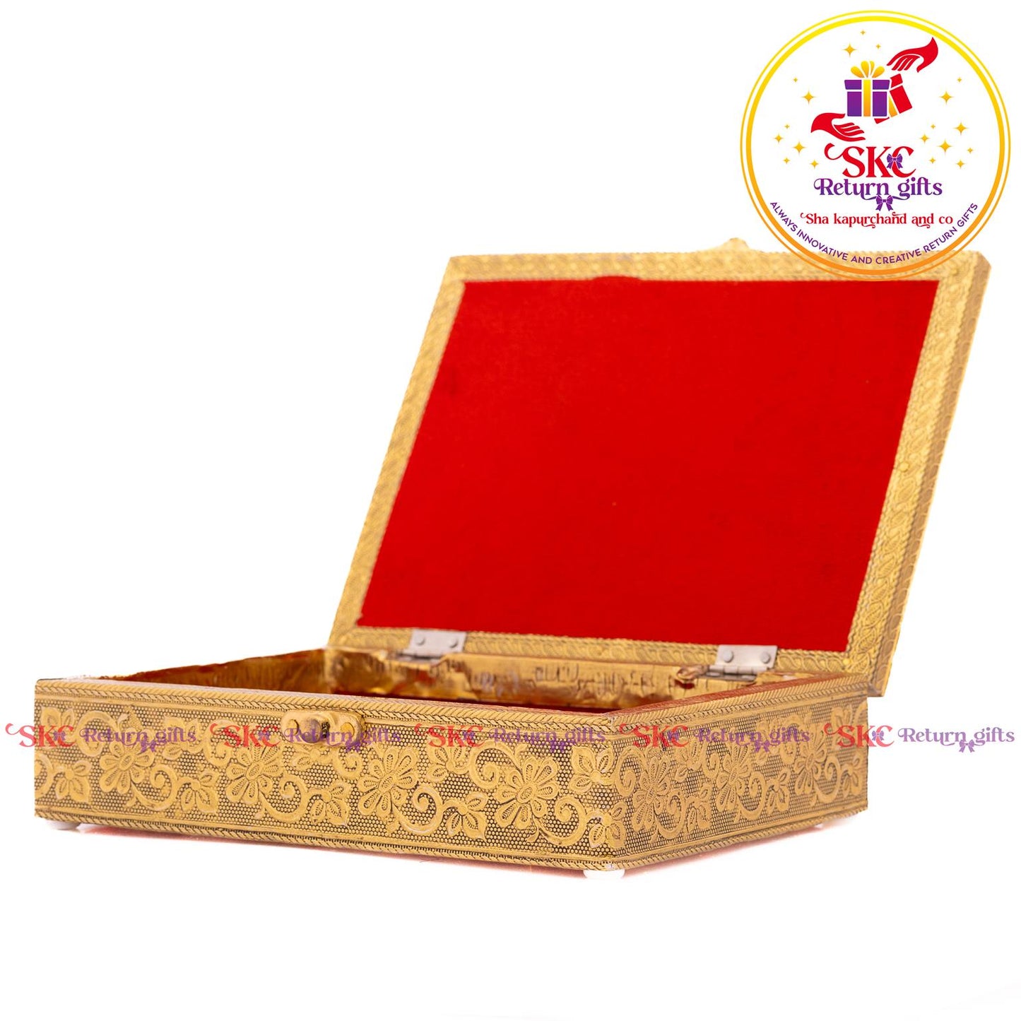 Embossed Peacock Jewel Box