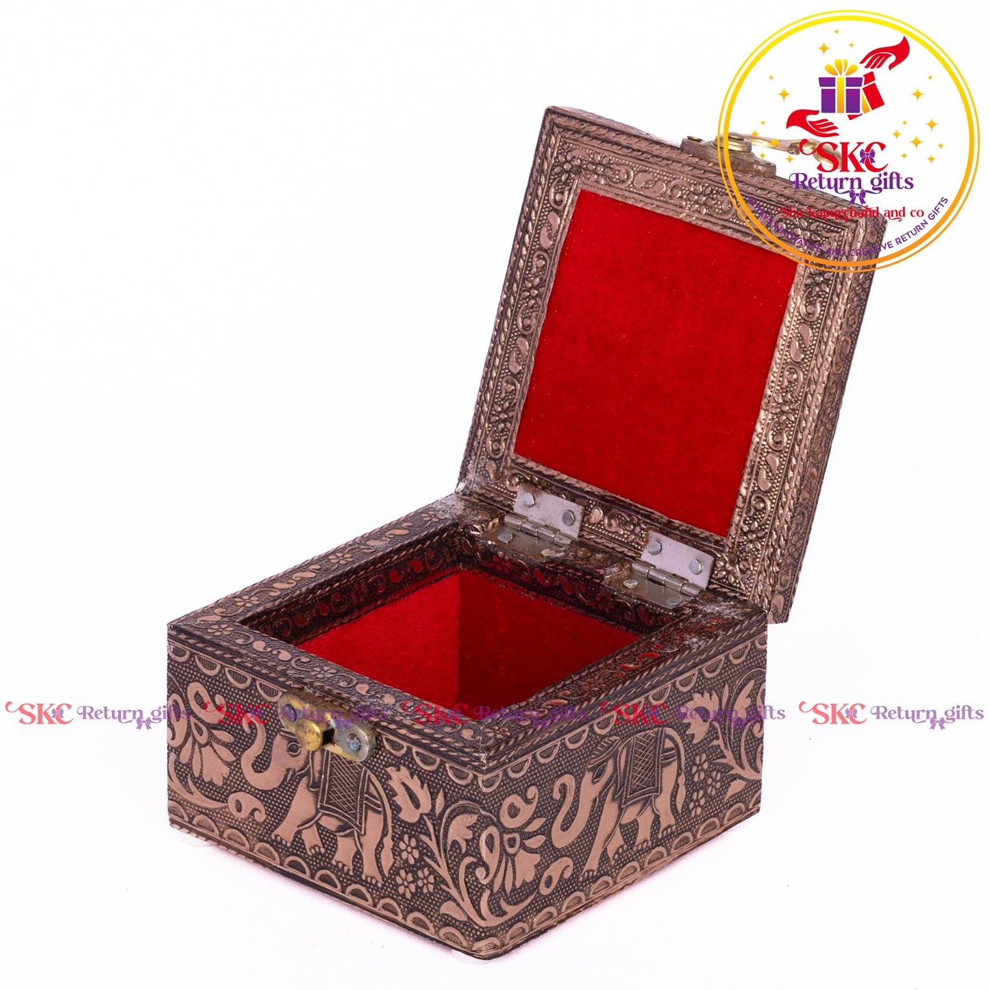 Tanjore Digital Art Pooja Box Radha Krishna