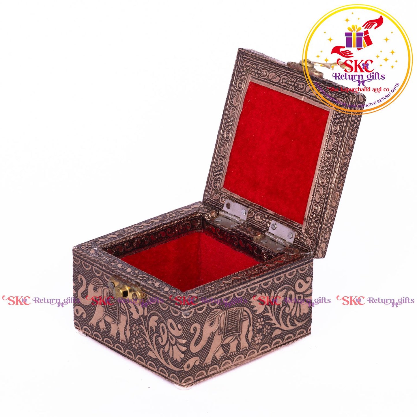 Tanjore Digital Art Pooja Box Krishna