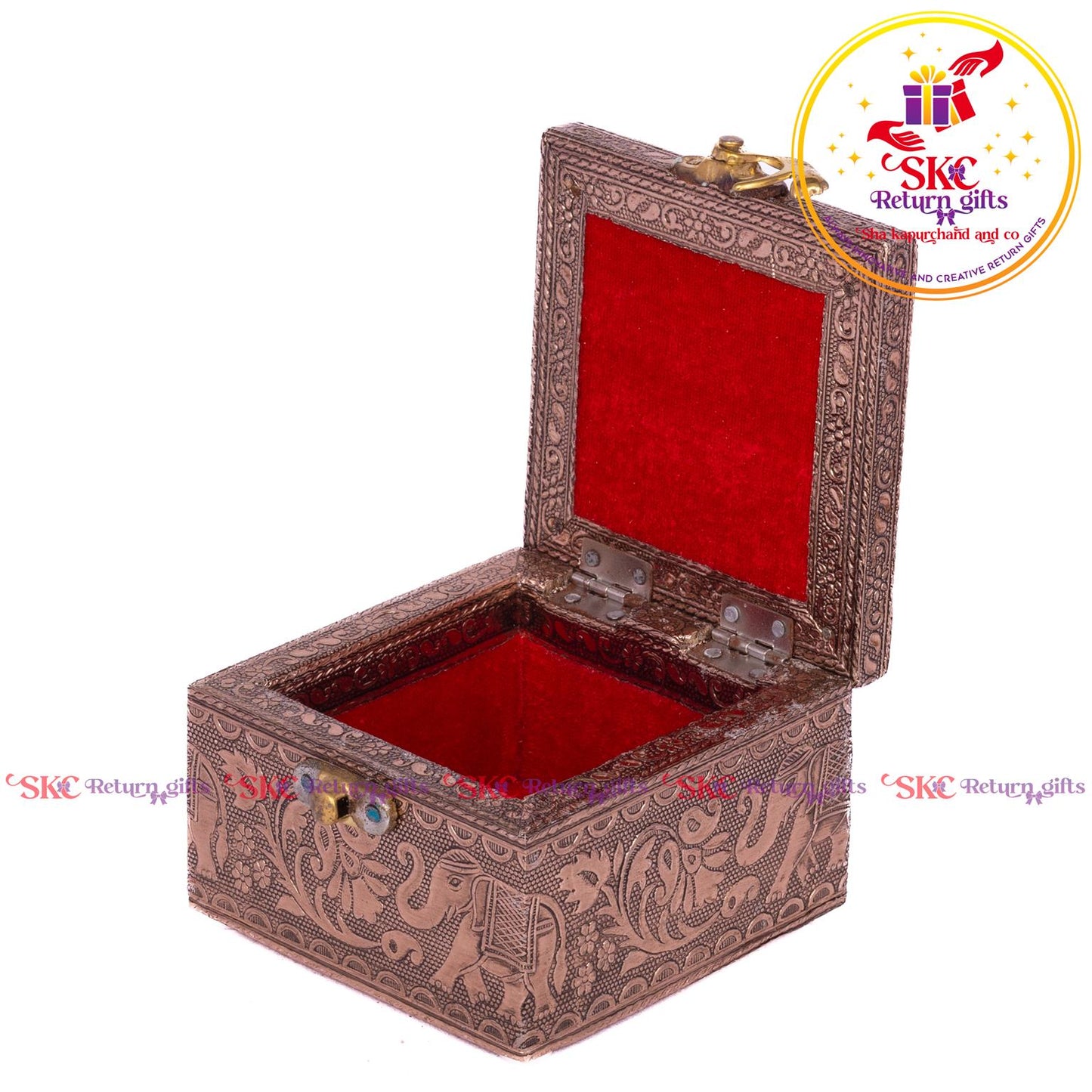 Tanjore Digital Art Pooja Box Ganesh