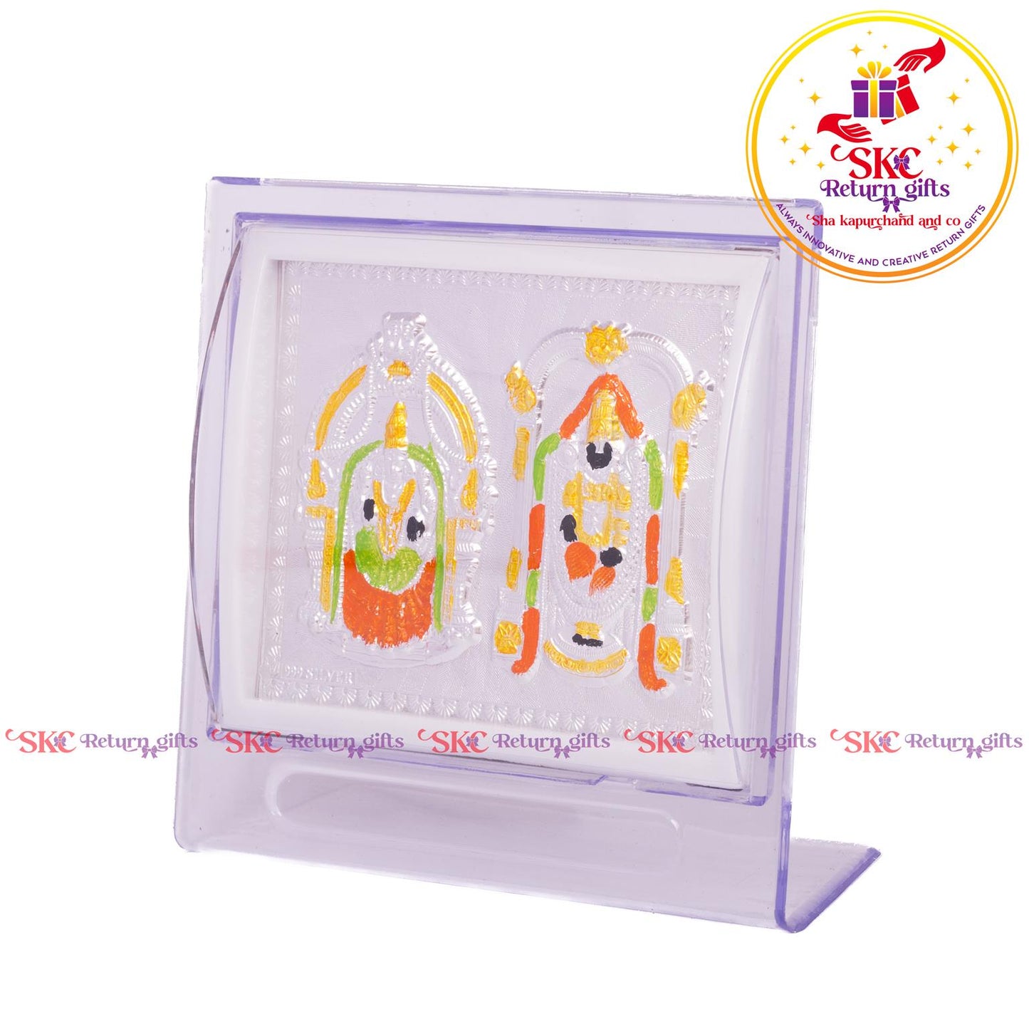 999 Silver Foil Balaji Padmavati Stand