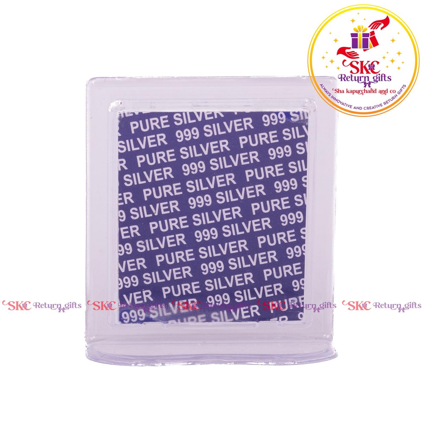 999 Silver Foil Ram Darbar Mini Stand