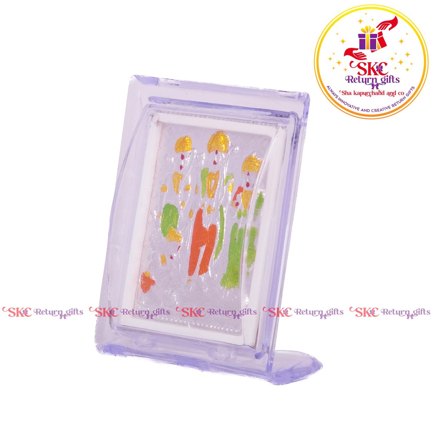 999 Silver Foilram Darbar Mini Stand