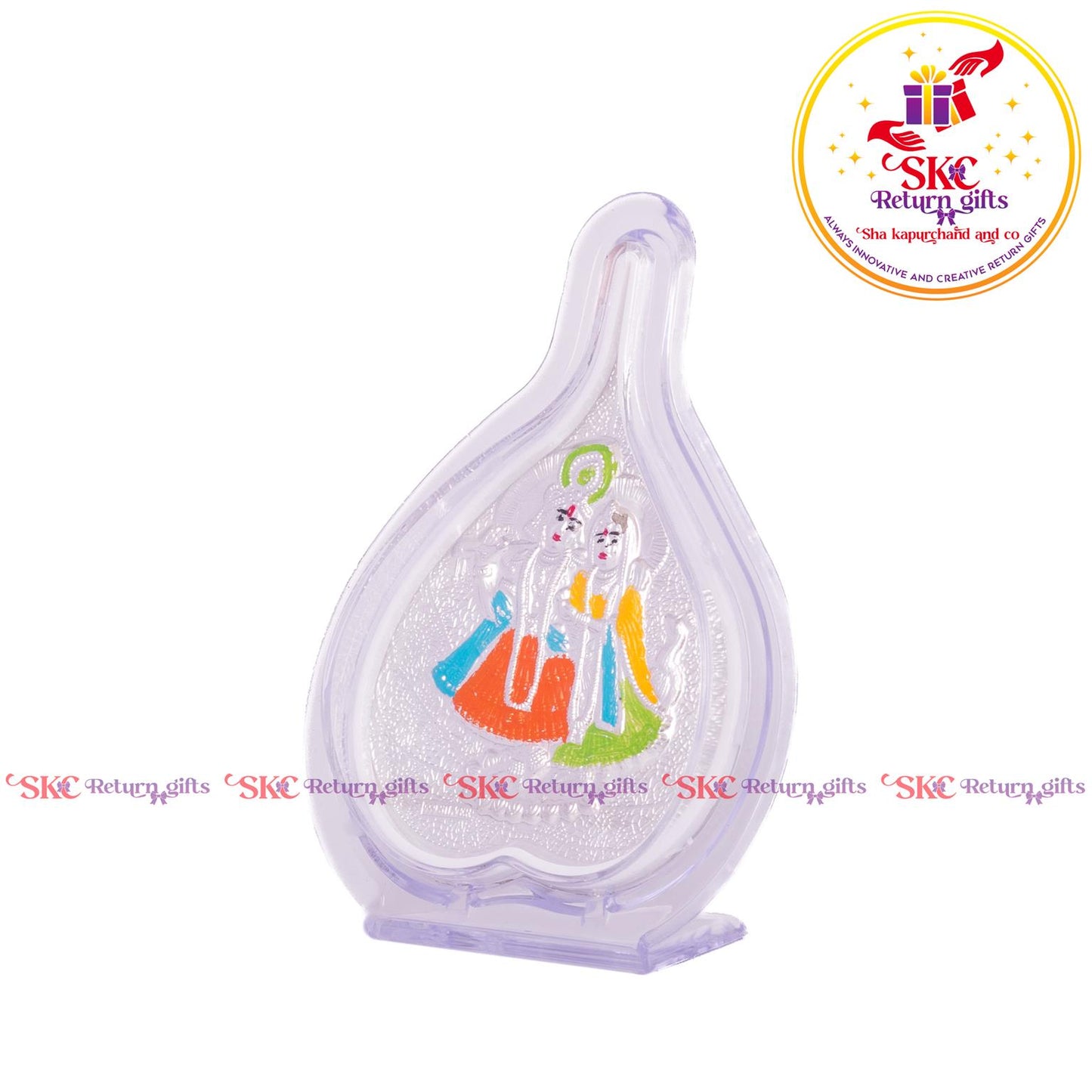 999 Silver Foil Ganesh Mini Pan Stand