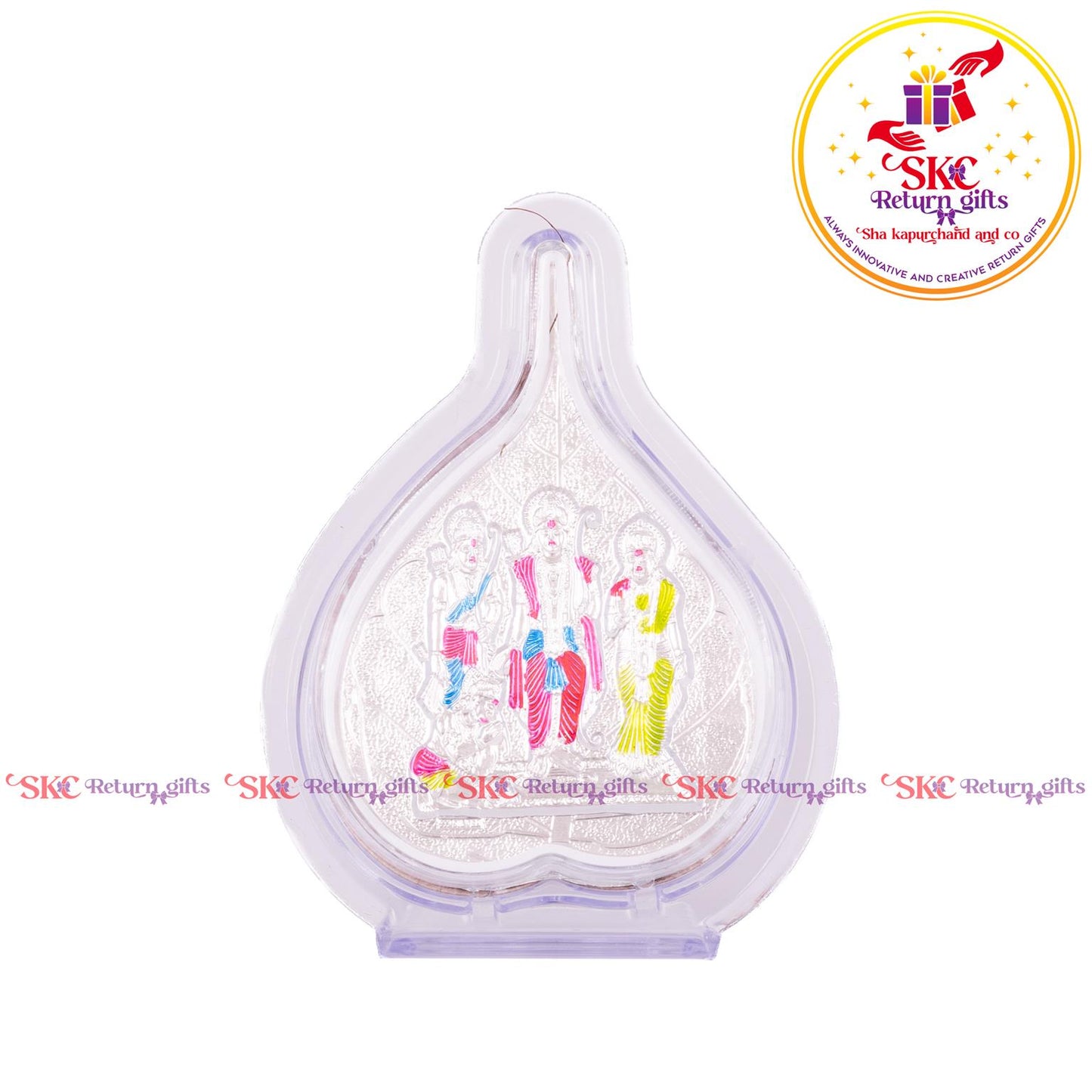 999 Silver Foil Ram Darbar Mini Pan Stand