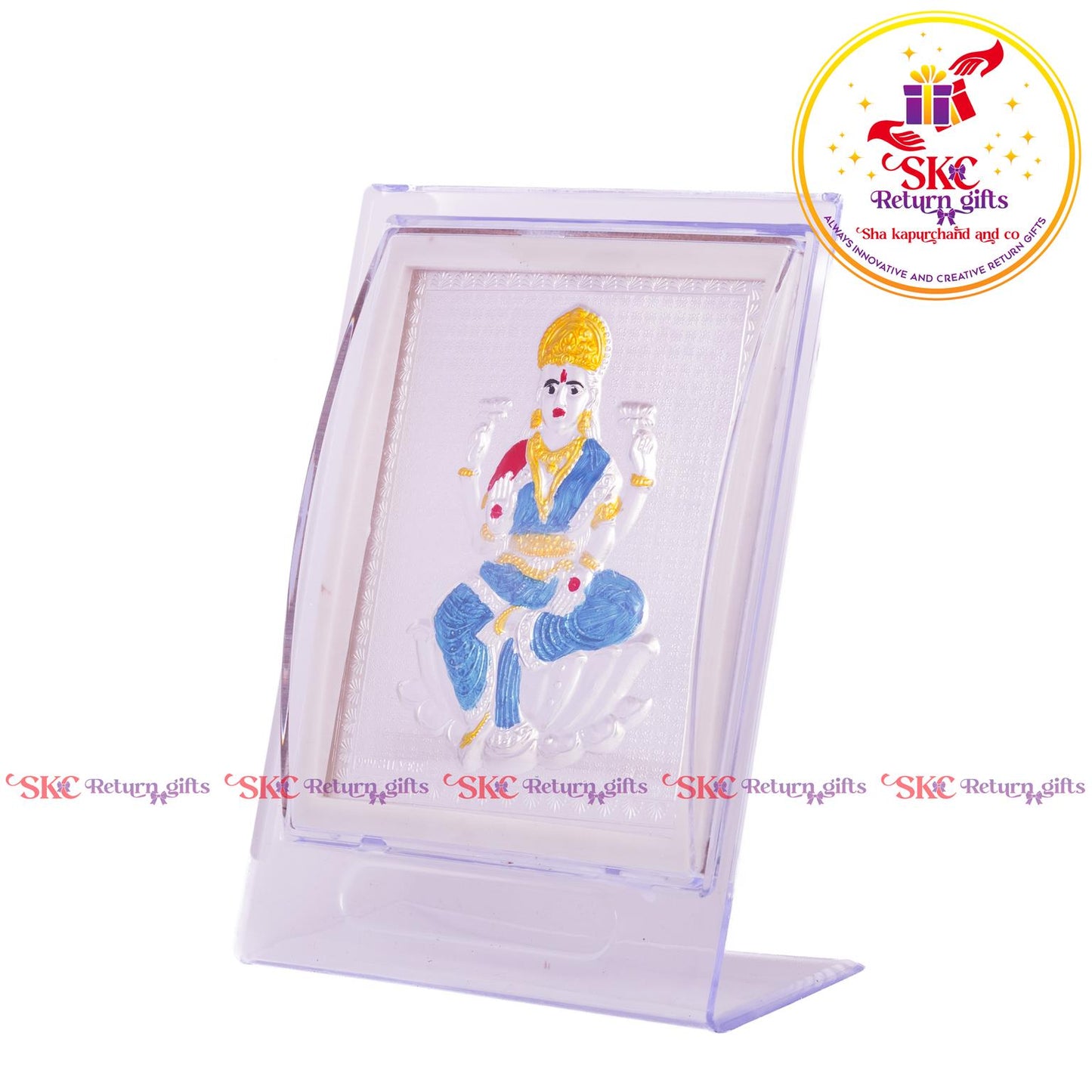 999 Silver Foil Maha Laxmi Big Stand