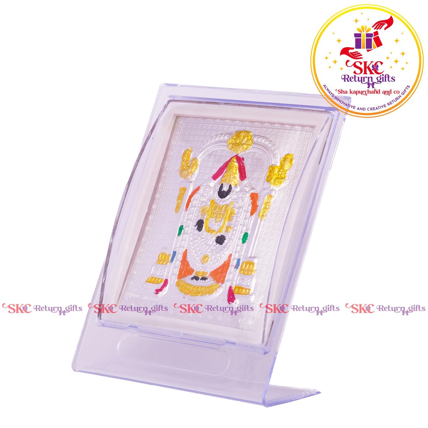 999 Silver Foil Tirupati Balaji Big Stand