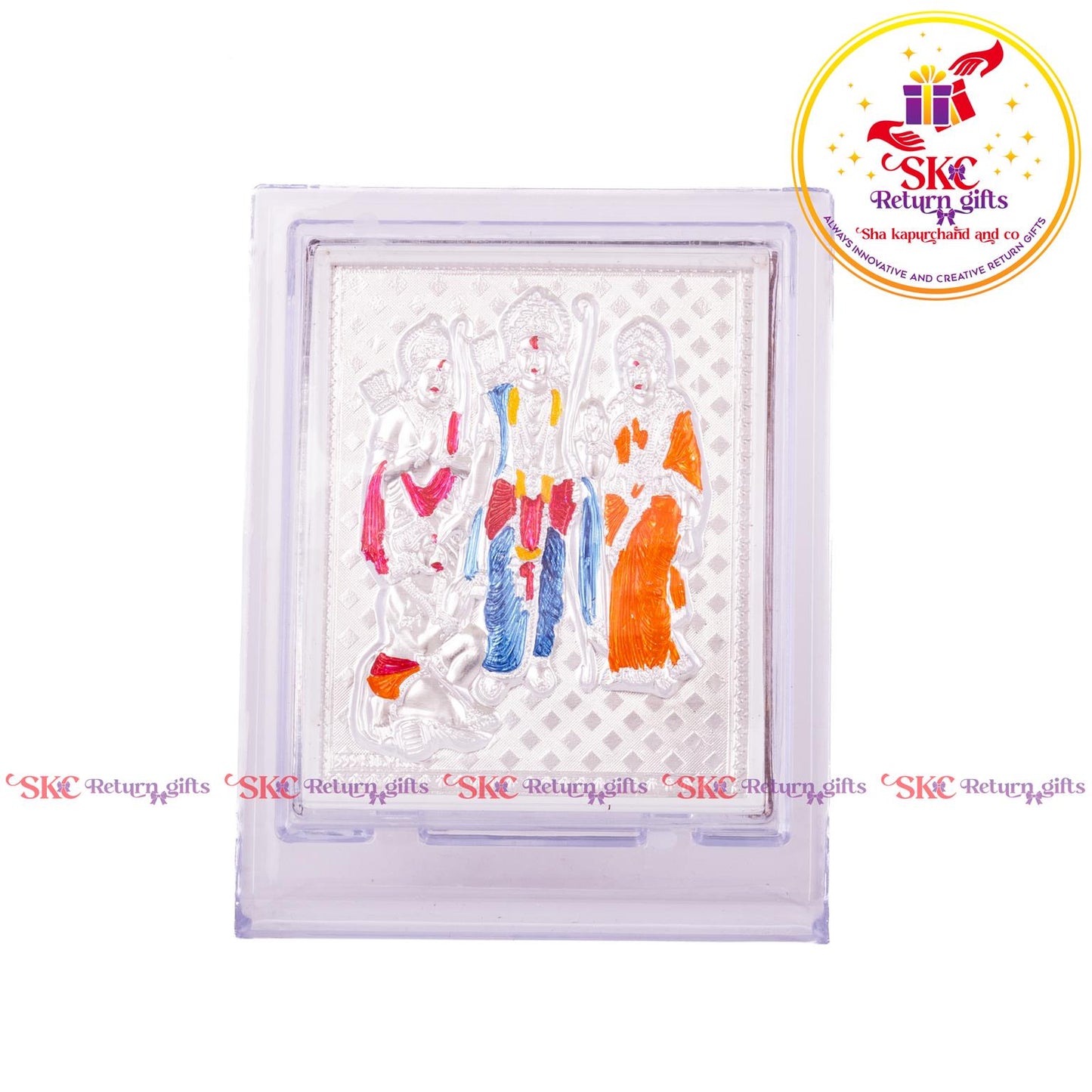 999 Silver Foil Ram Darbar Medium Stand