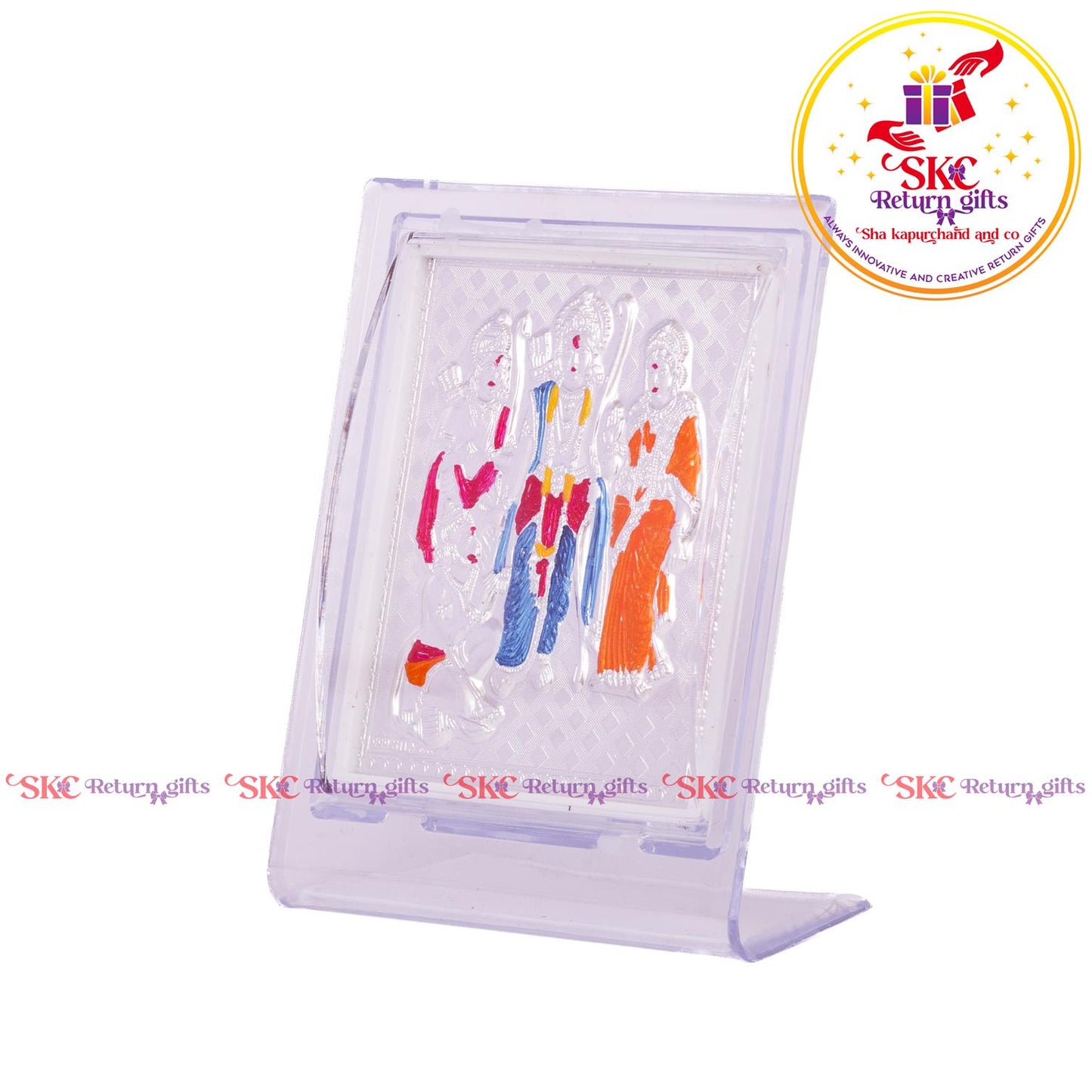 999 Silver Foil Ram Darbar Medium Stand