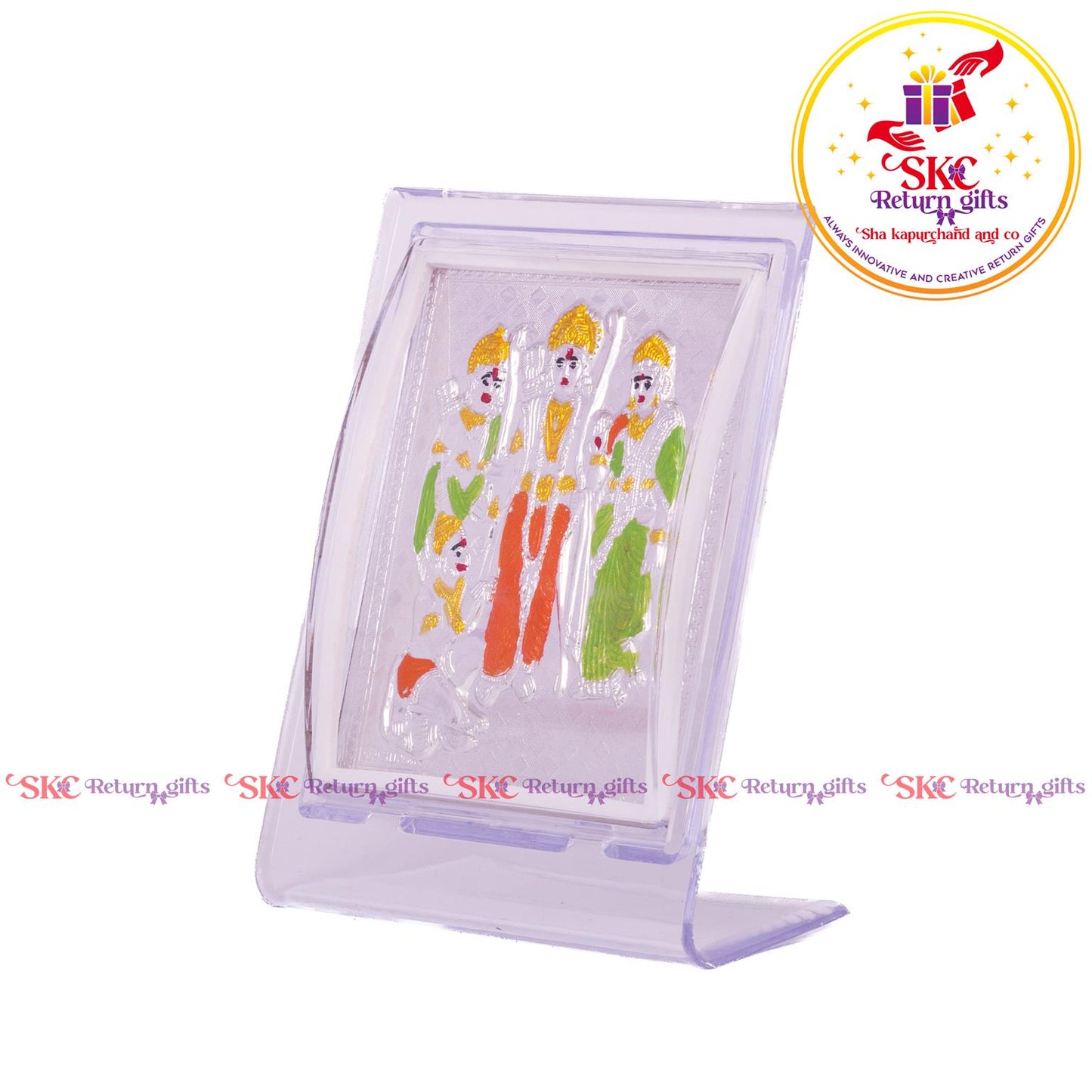 999 Silver Foil Ram Darbar Medium Stand