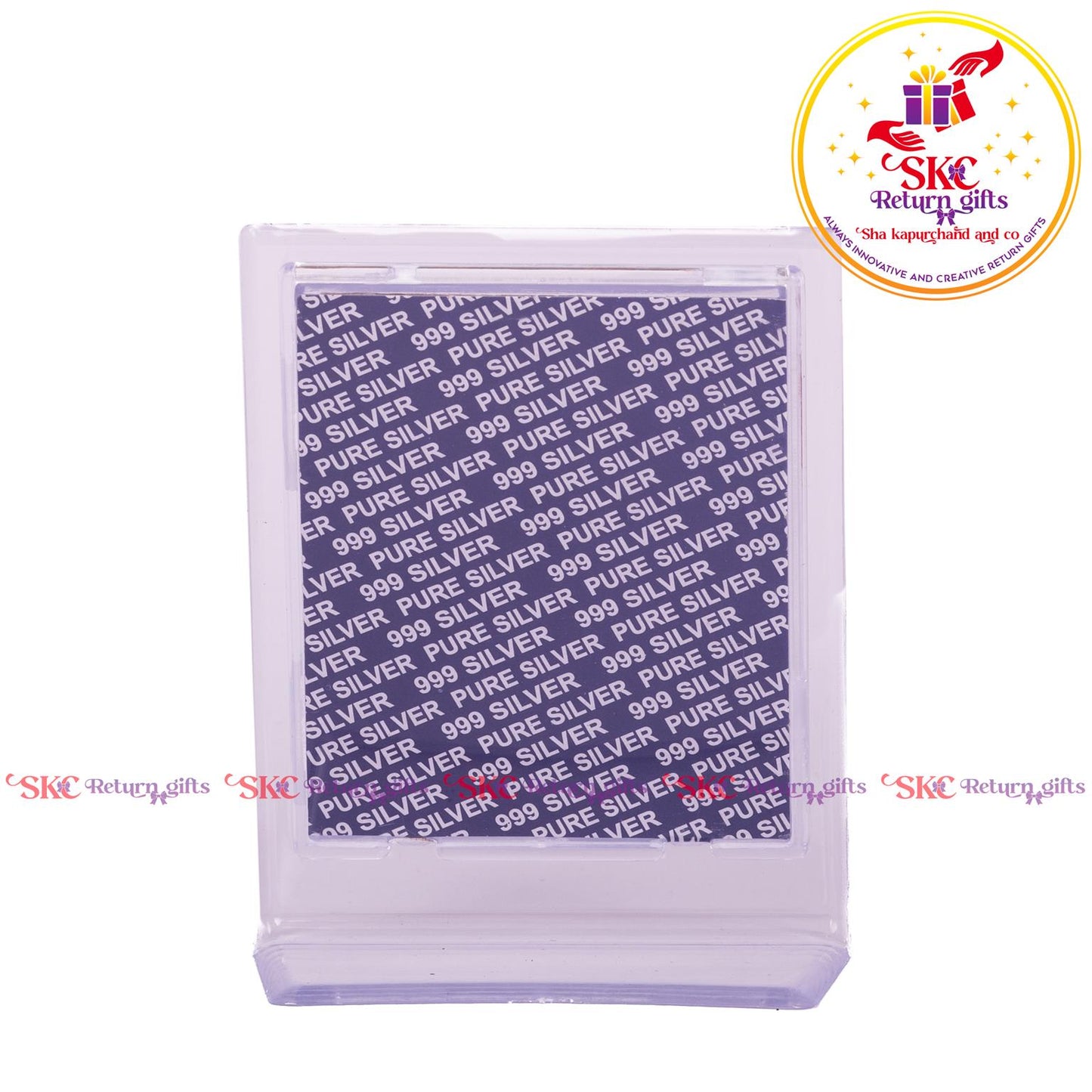 999 Silver Foil Ram Darbar Medium Stand