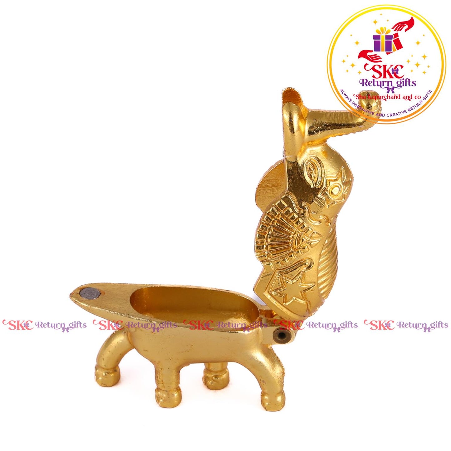 Single Elephant Kum-kum Holder
