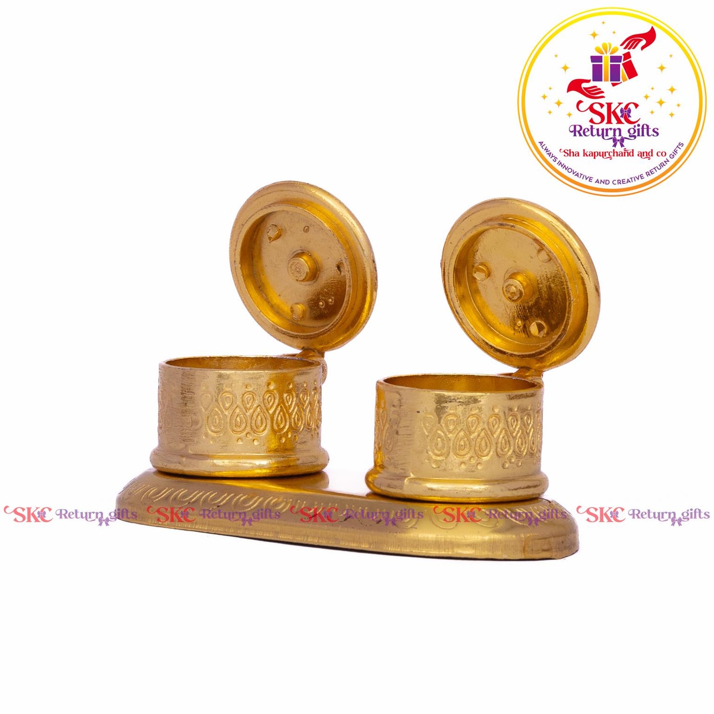 Double Dabbi Kum-kum Holder