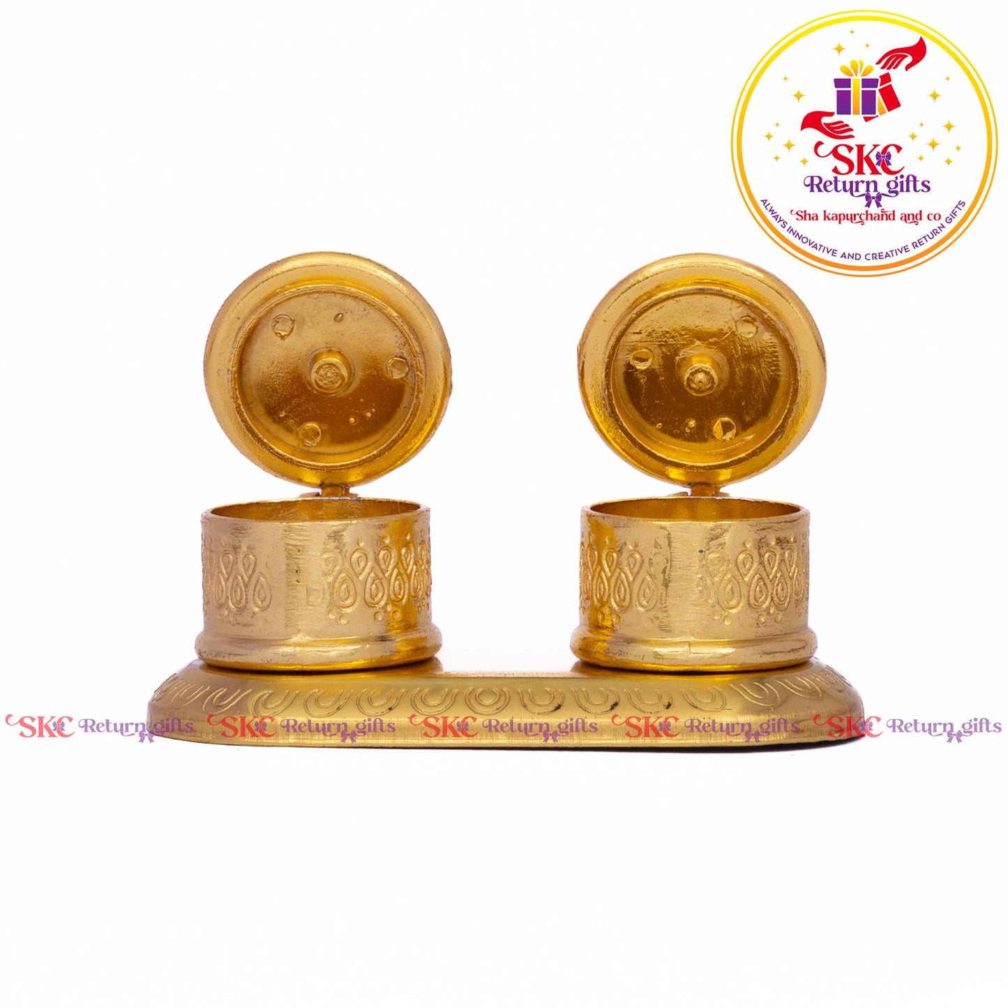 Double Dabbi Kum-kum Holder