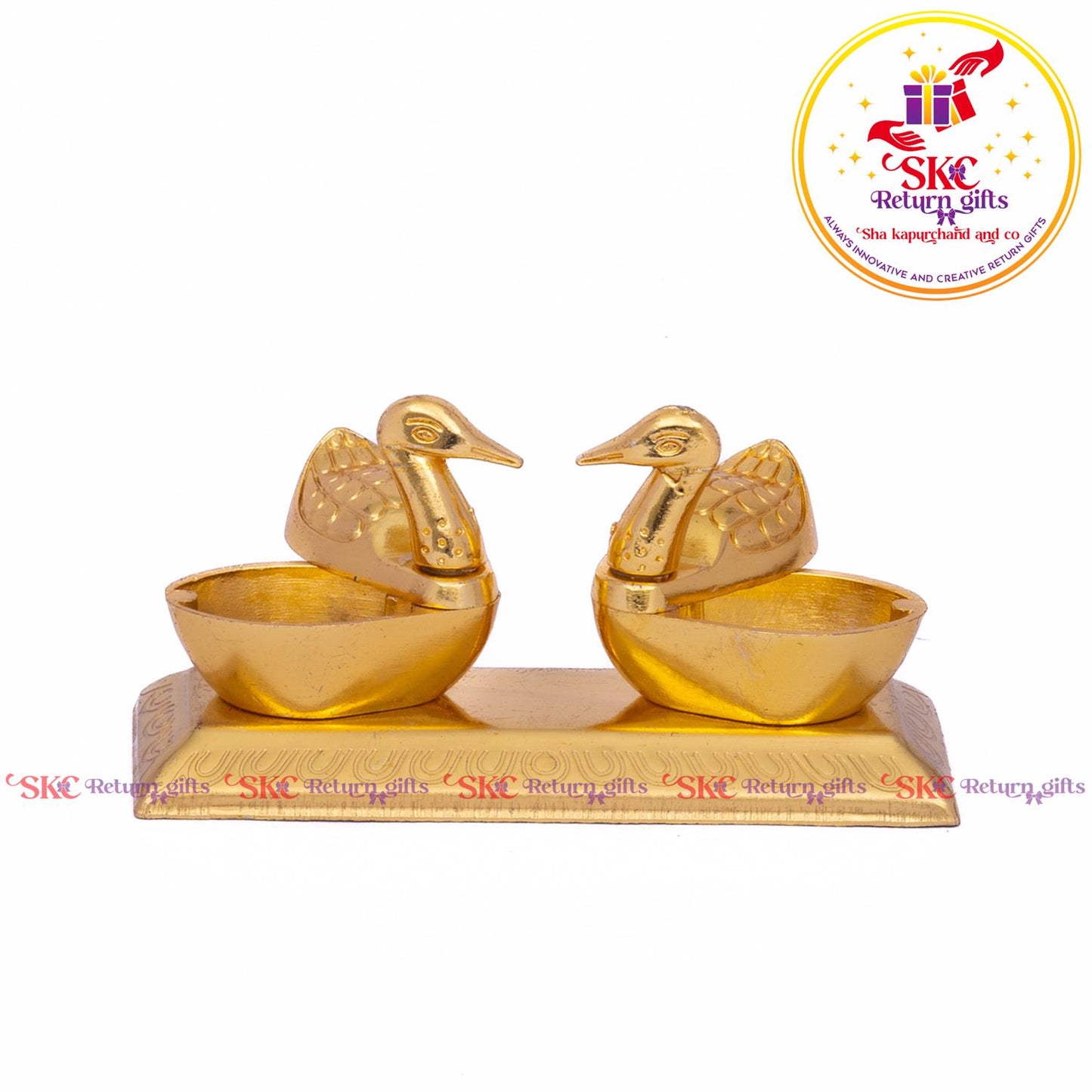 Double Duck Kum -kum Holders