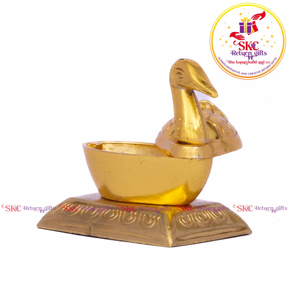 Single Duck With Base Kum-kum Holder