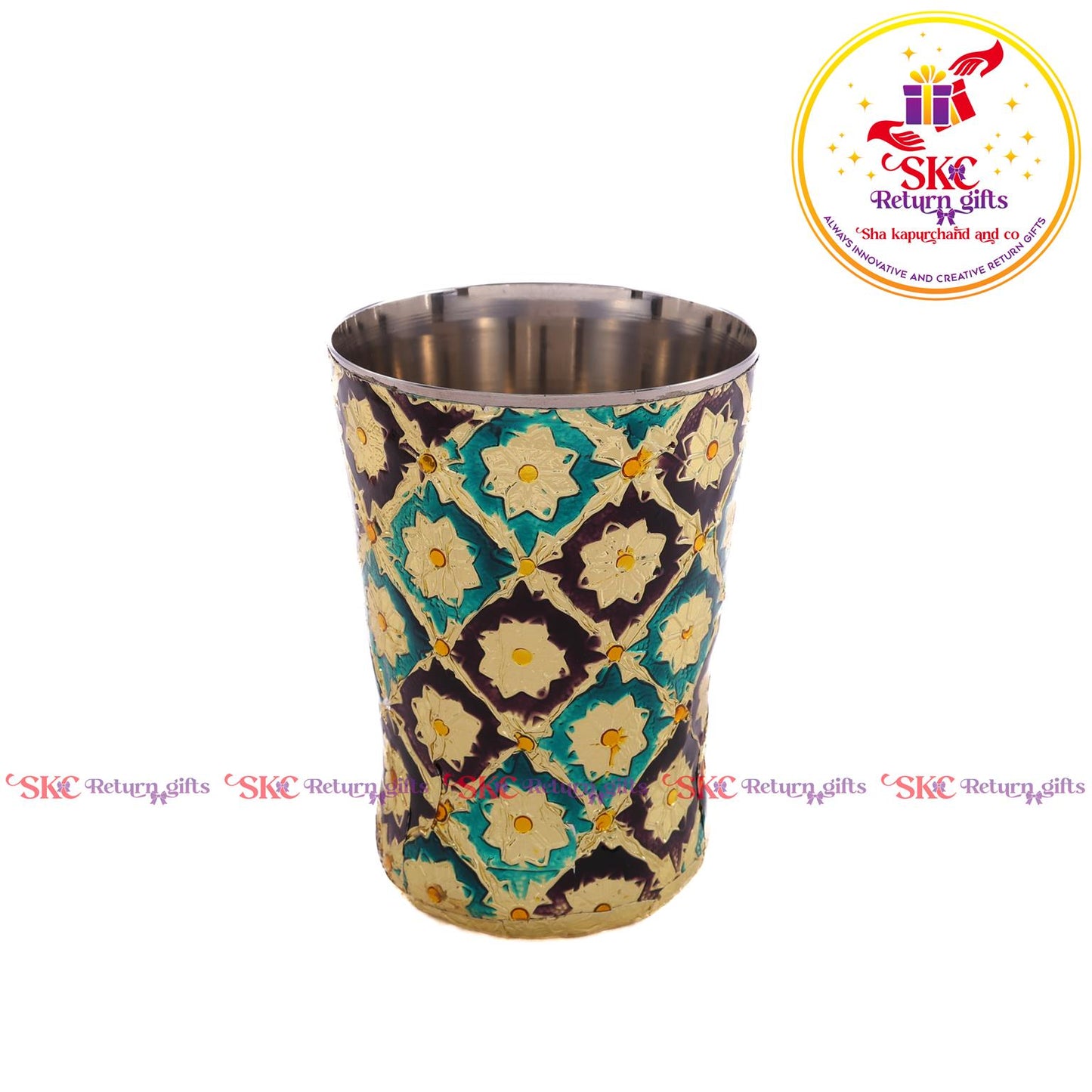 Meenakari Glass