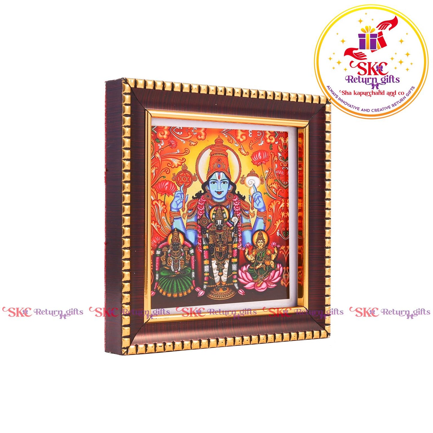 Tanjore Digital Art & Balaji / Laxmi