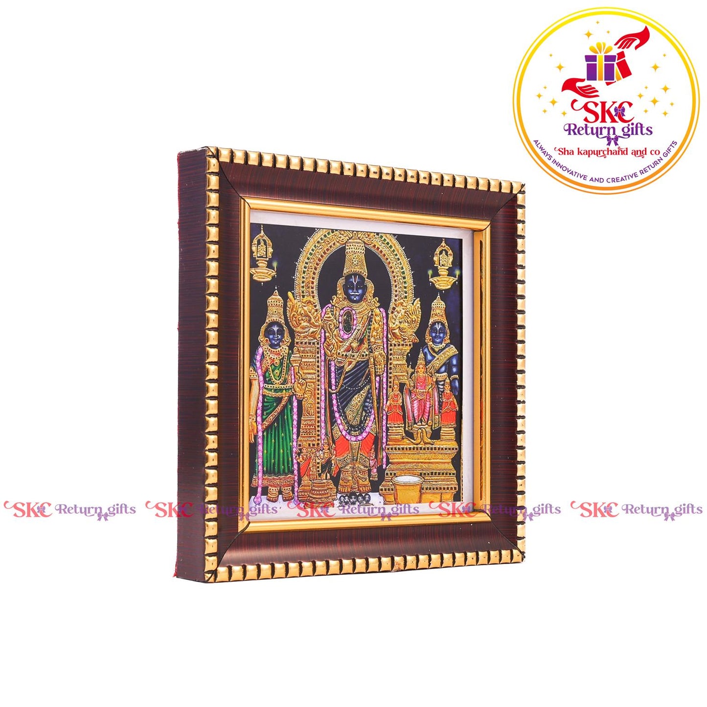 Tanjore Digital Art & Balaji Padmavati