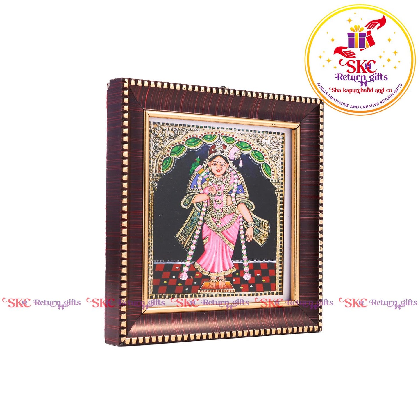 Tanjore Digital Art & Andal