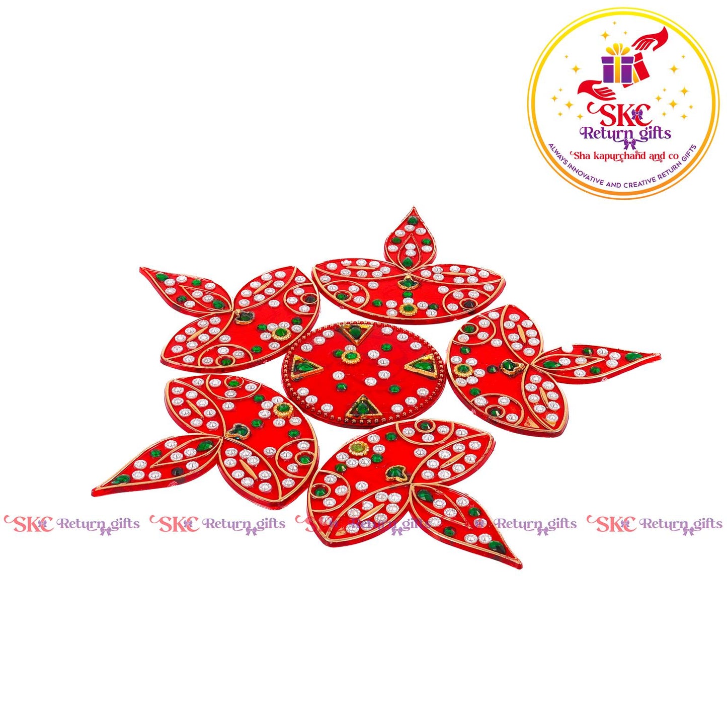 Stone Work Acrylic Rangoli