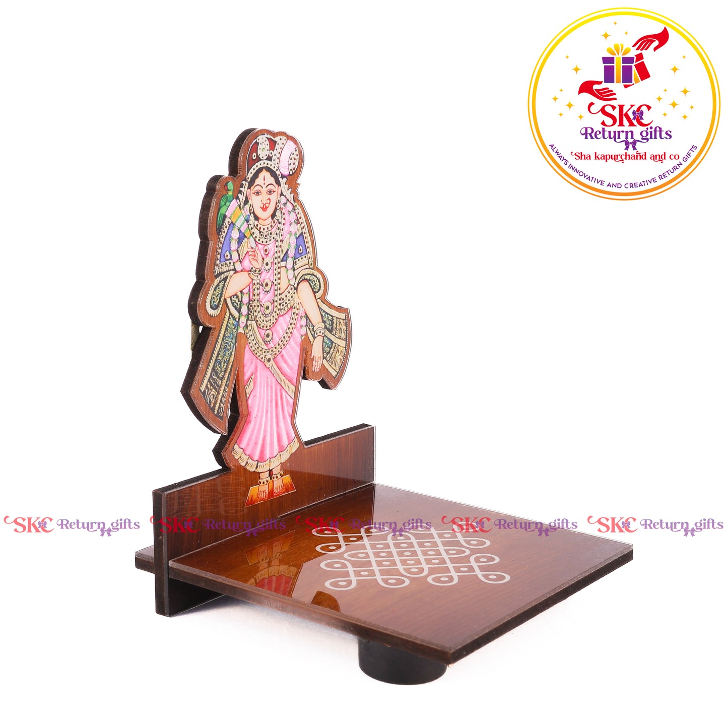 Acrylic Andal Diya Stand
