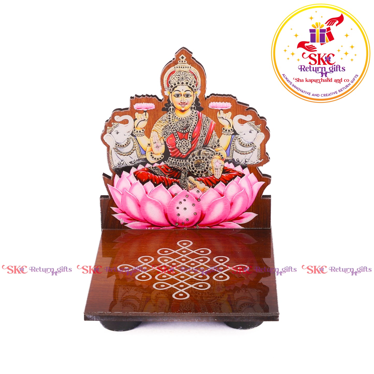 Acrylic Gajlaxmi Diya Stand