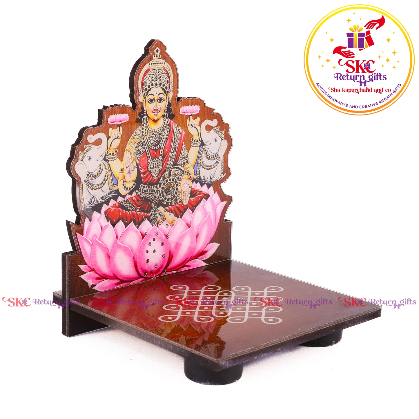 Acrylic Gajlaxmi Diya Stand