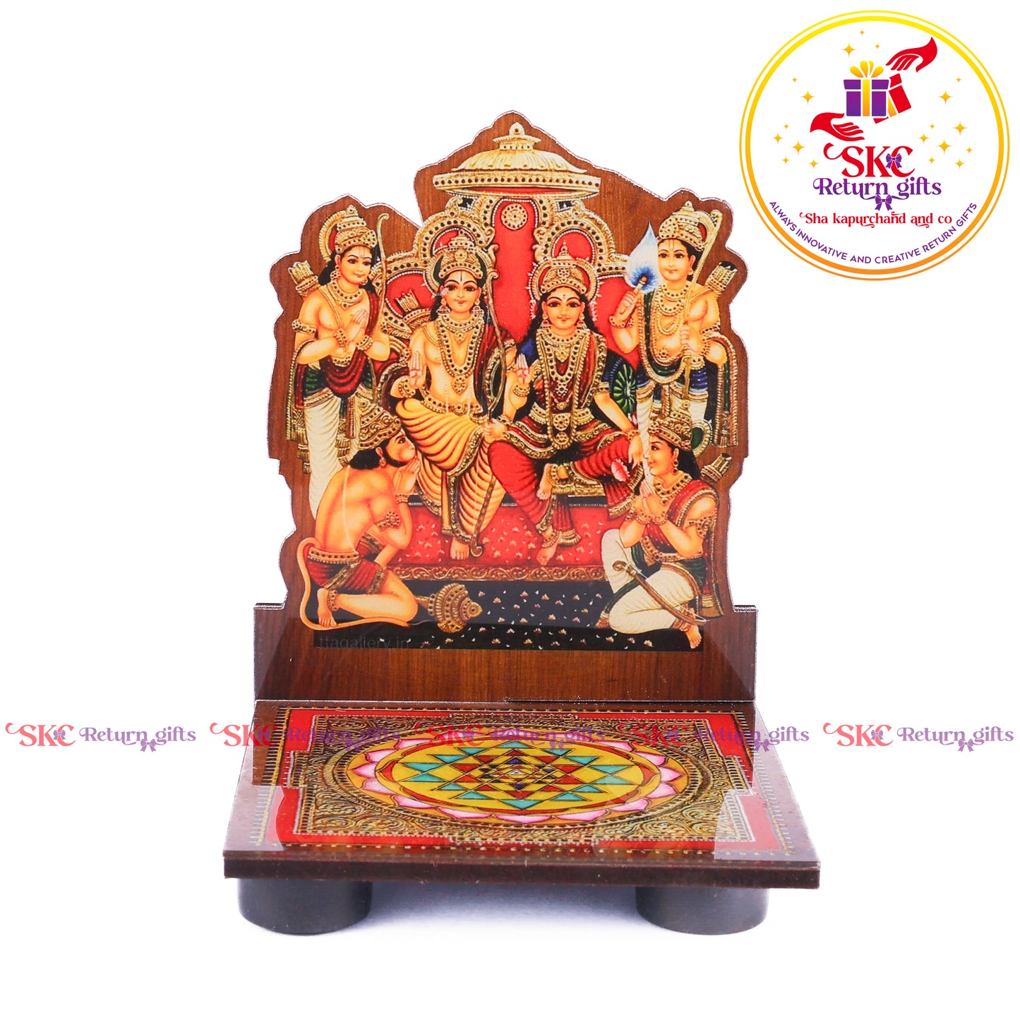 Acrylic Ramdarbar Diya Stand