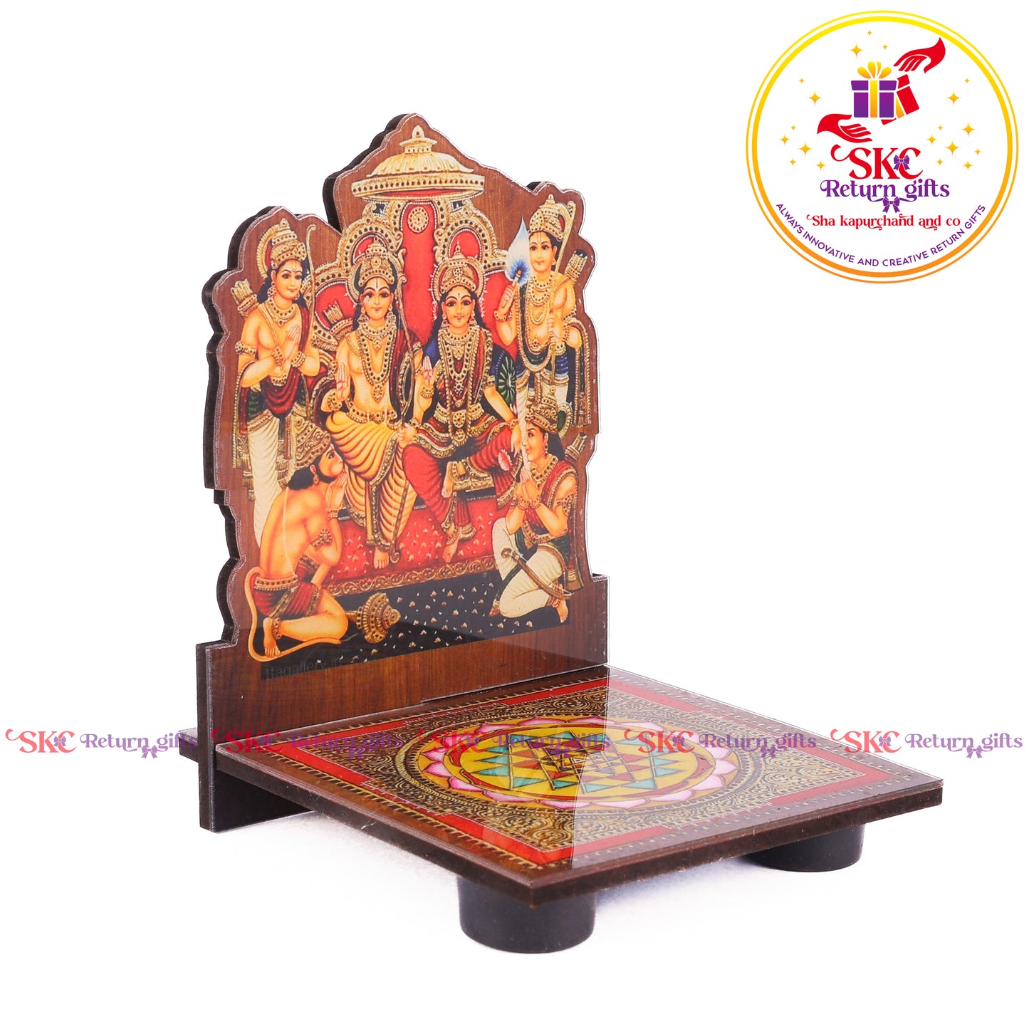 Acrylic Ramdarbar Diya Stand