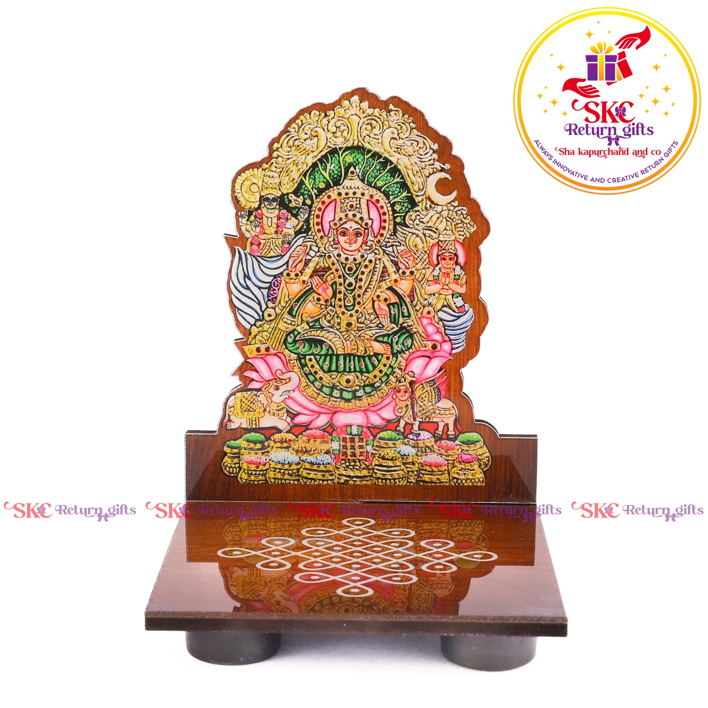 Acrylic Kalpavriksha Laxmi Diya Stand