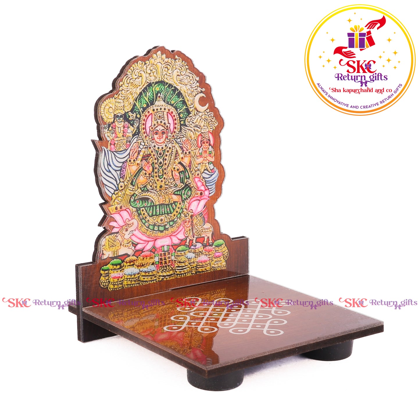 Acrylic Kalpavriksha Laxmi Diya Stand