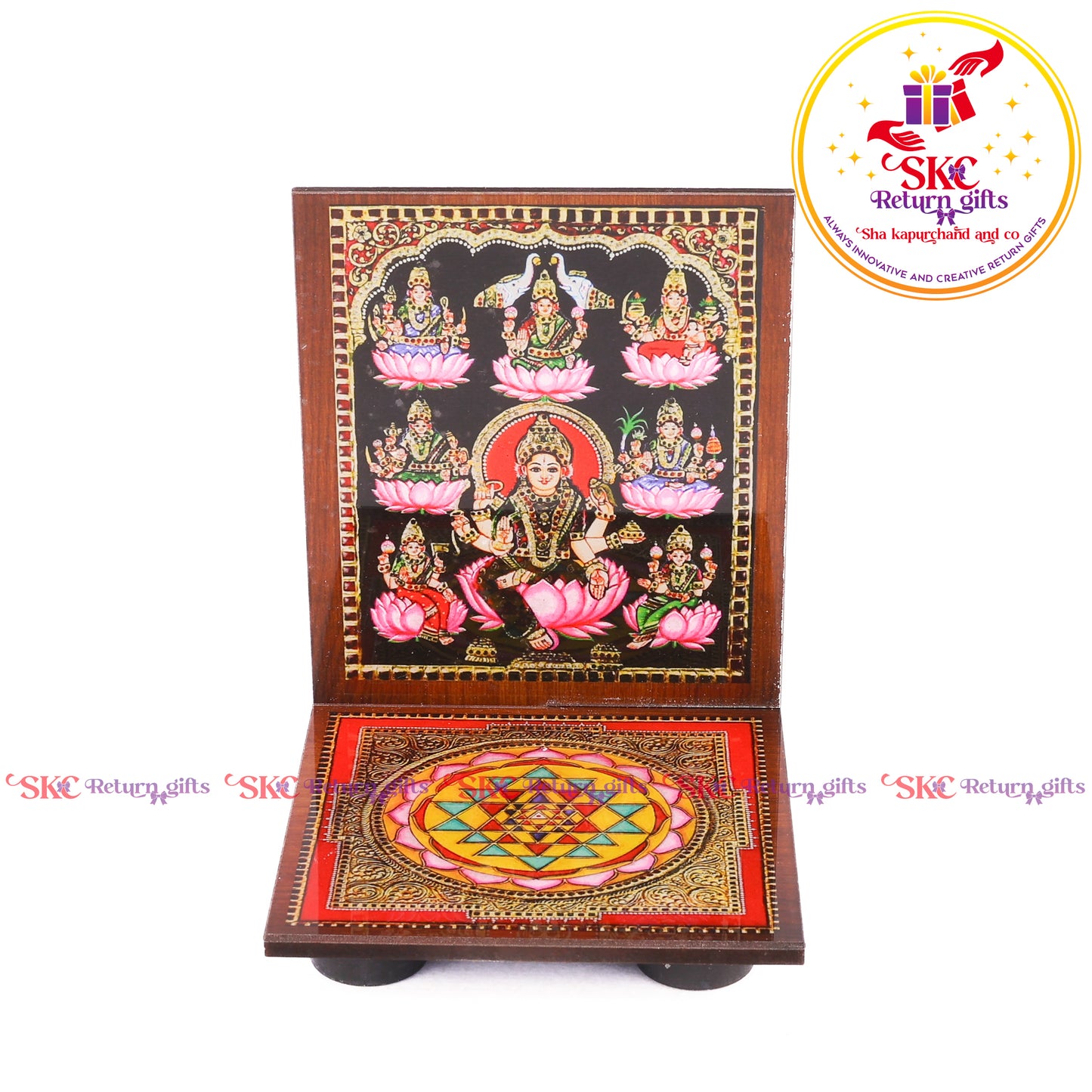 Acrylic Ashtalaxmi Diya Stand