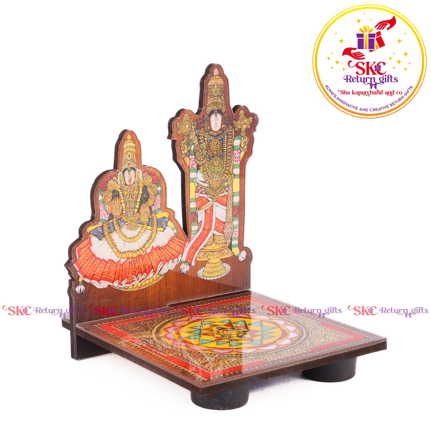Acrylic Balaji Diya Stand