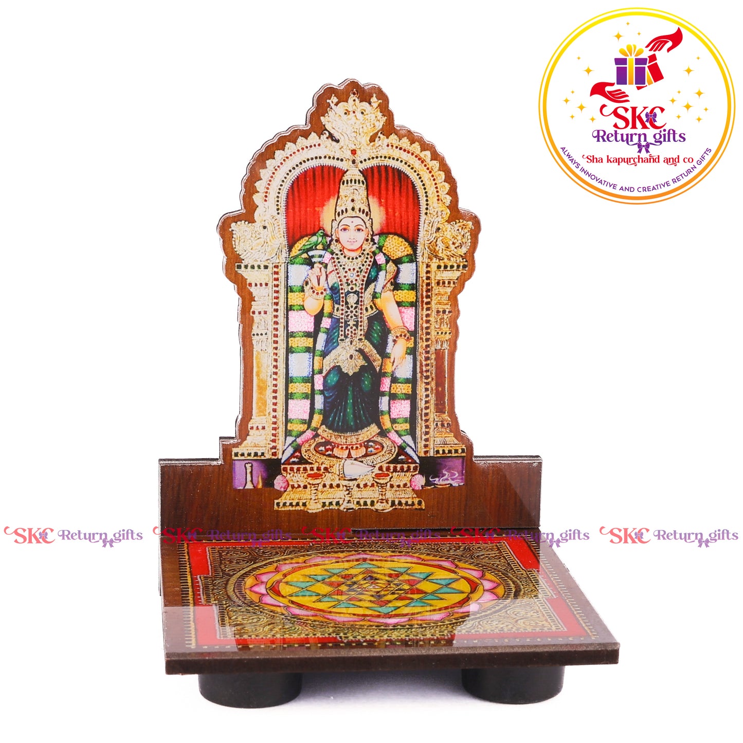 Acrylic Madurai Meenakshi Diya Stand