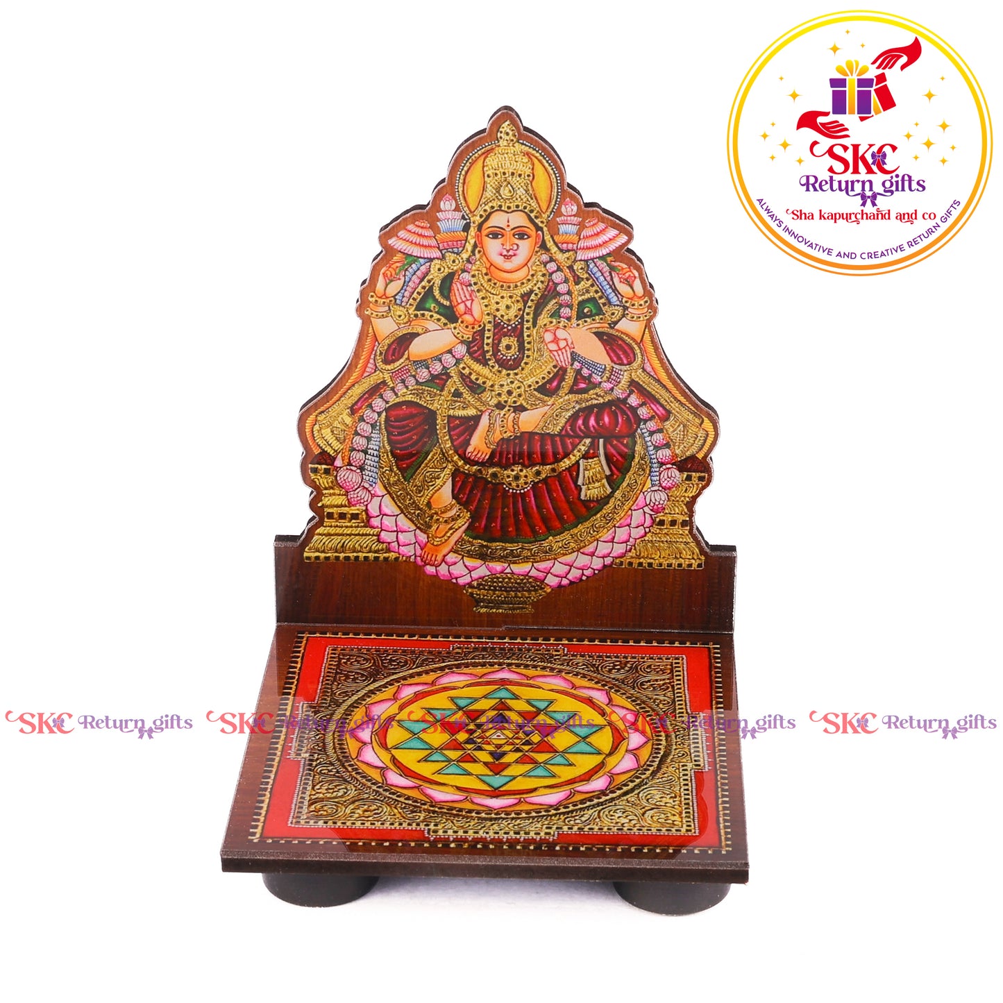 Acrylic Maa Laxmi Diya Stand