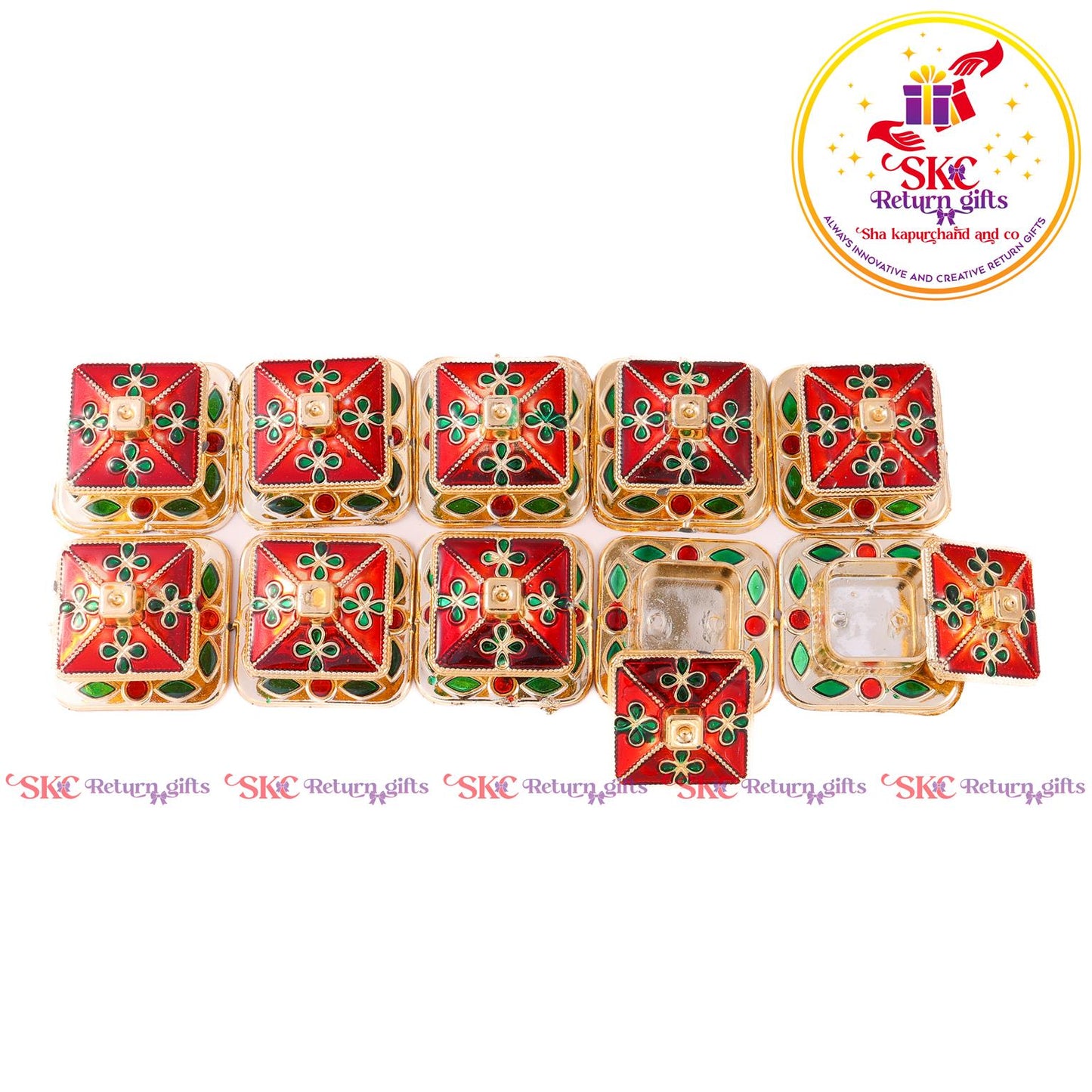 1*1 Meenakari Kum-kum Dabbi Single