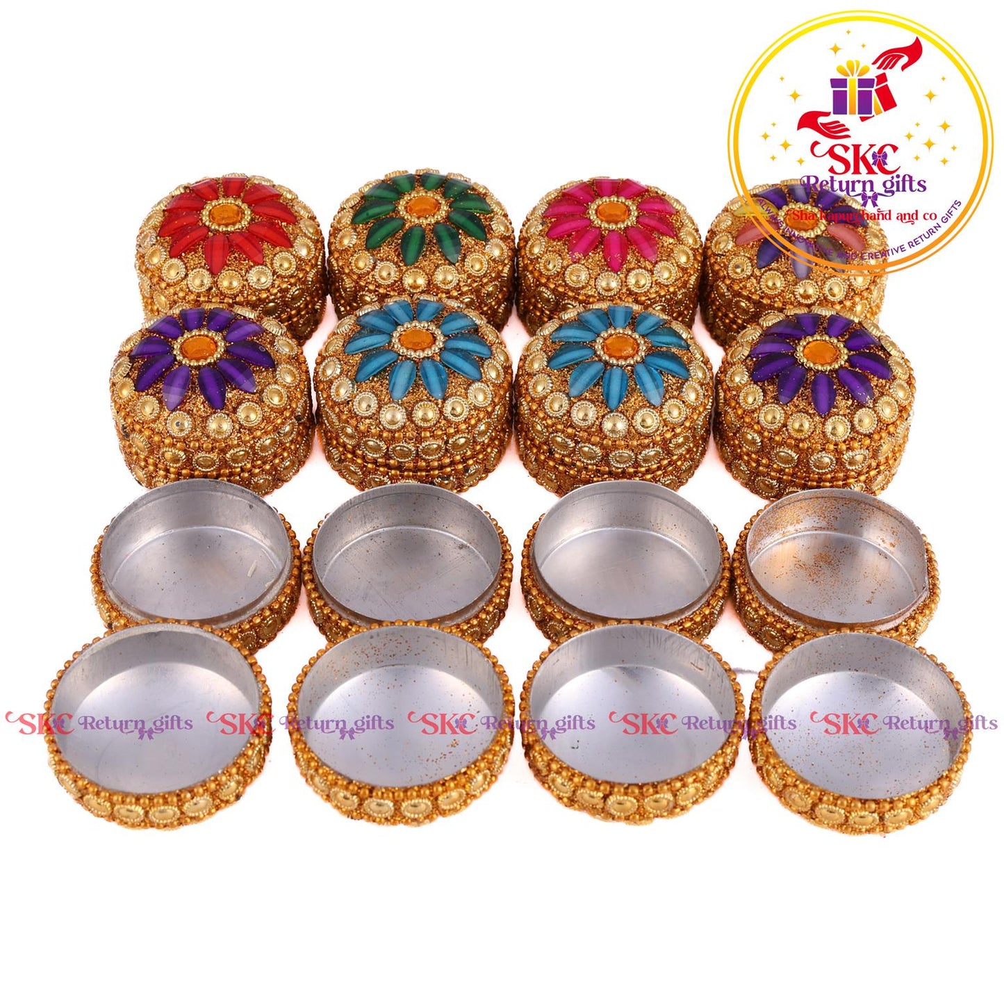 1*1 Stone Work Kum-kum Dabbi