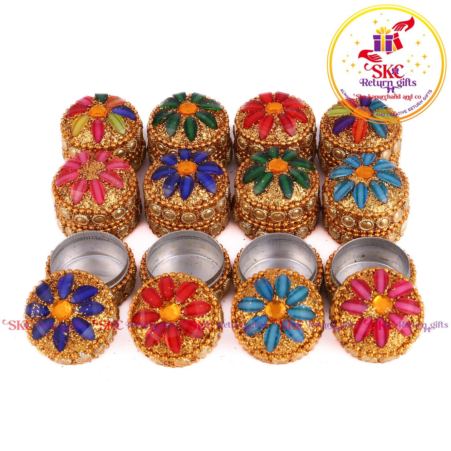 1*1 Stone Work Kum-kum Dabbi