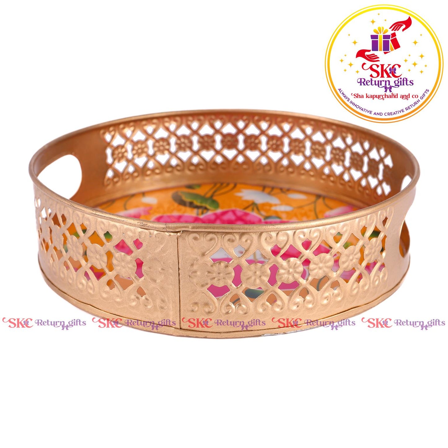 Pichwai Trays 8 Inch