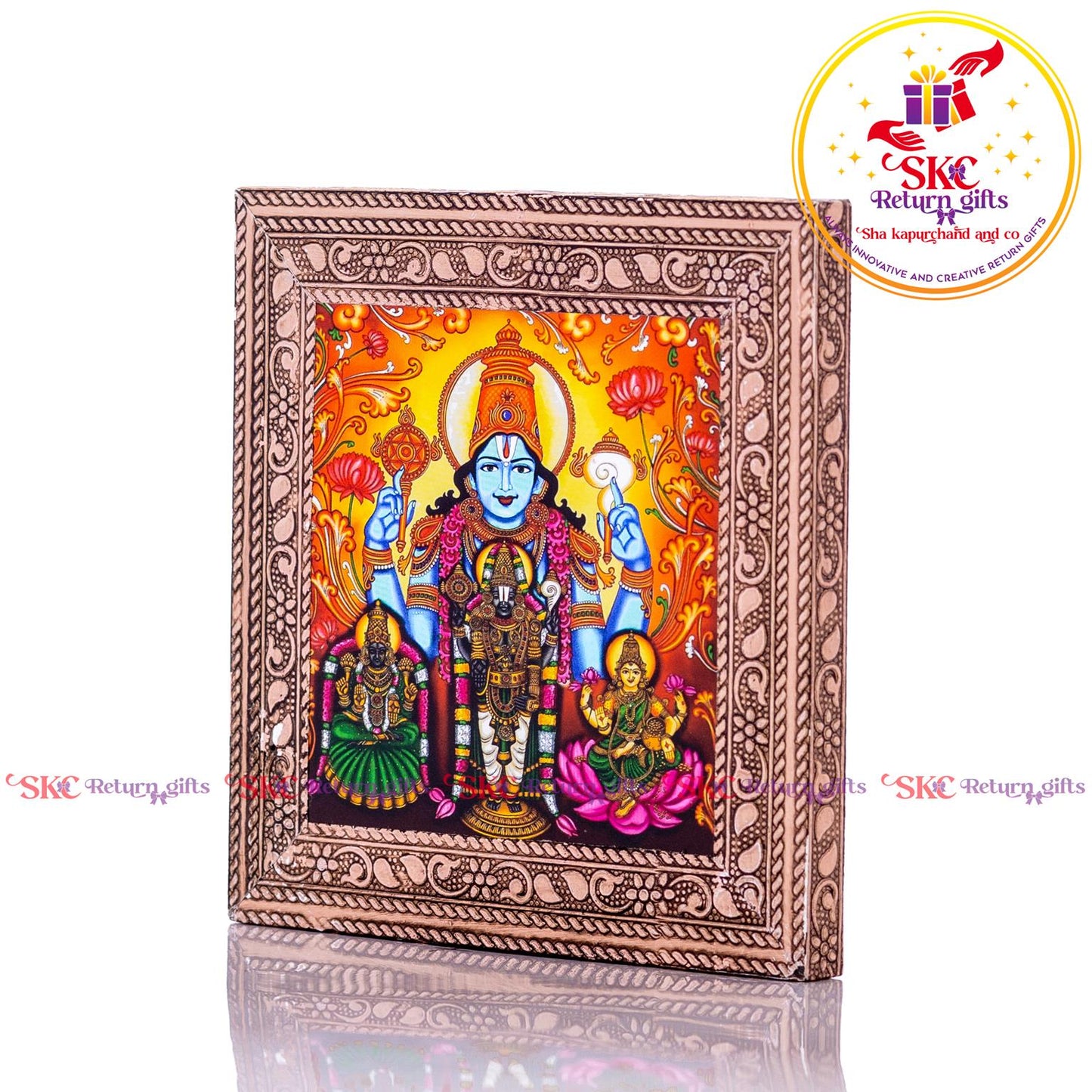Tanjore Digital Art Tirupati Balaji