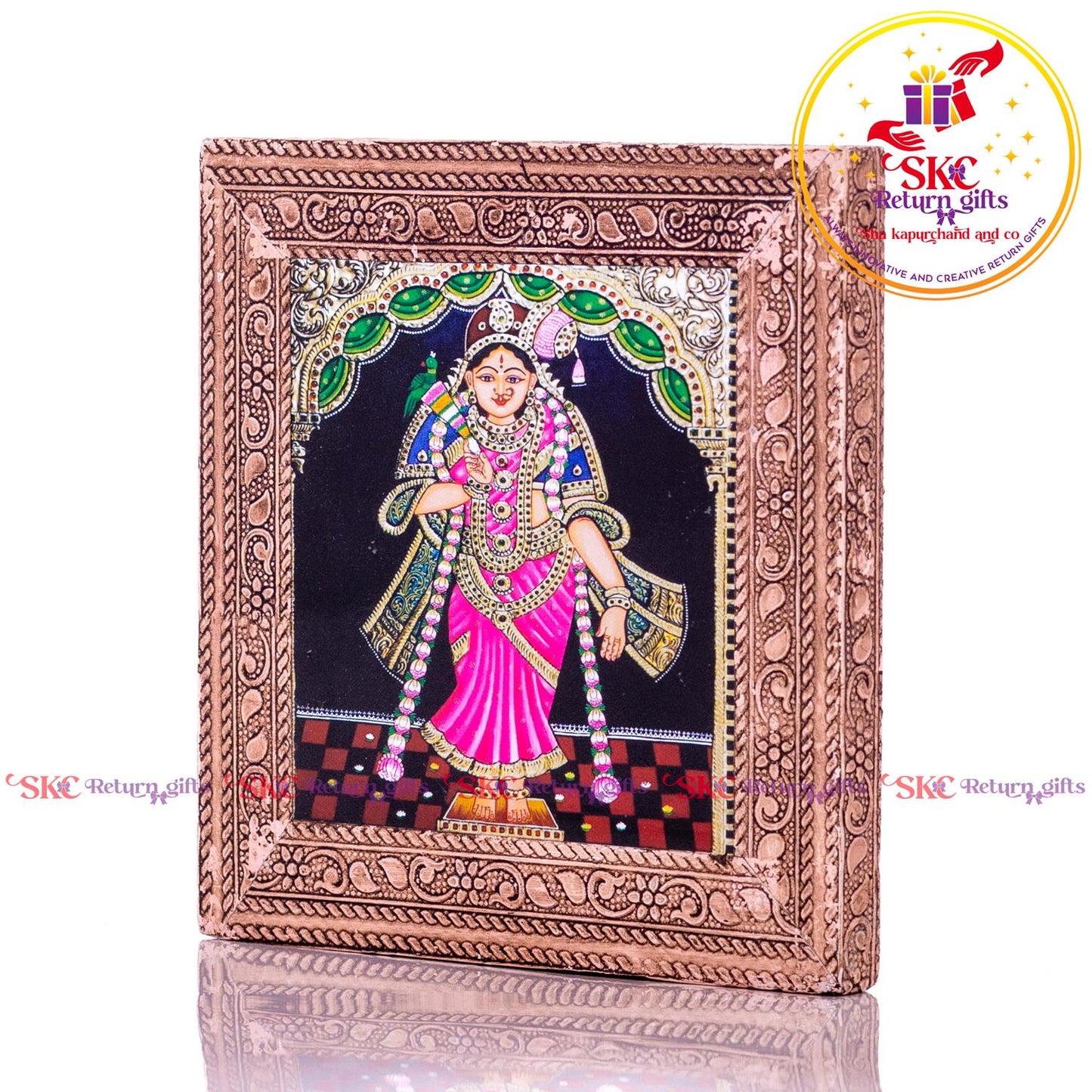 Tanjore Digital Art Andal