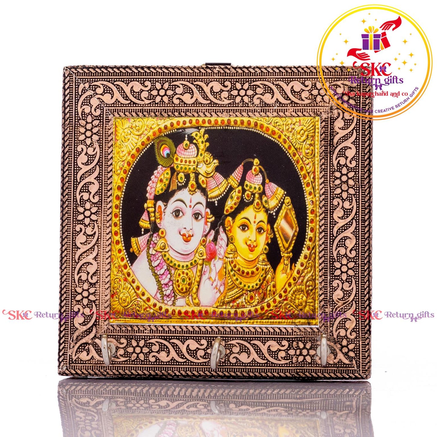 Tanjore Digital Arts Radha Krishna