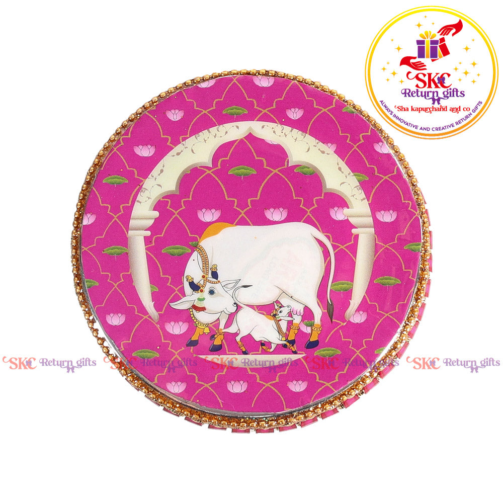 Pichwai Jaipur Kundan Box