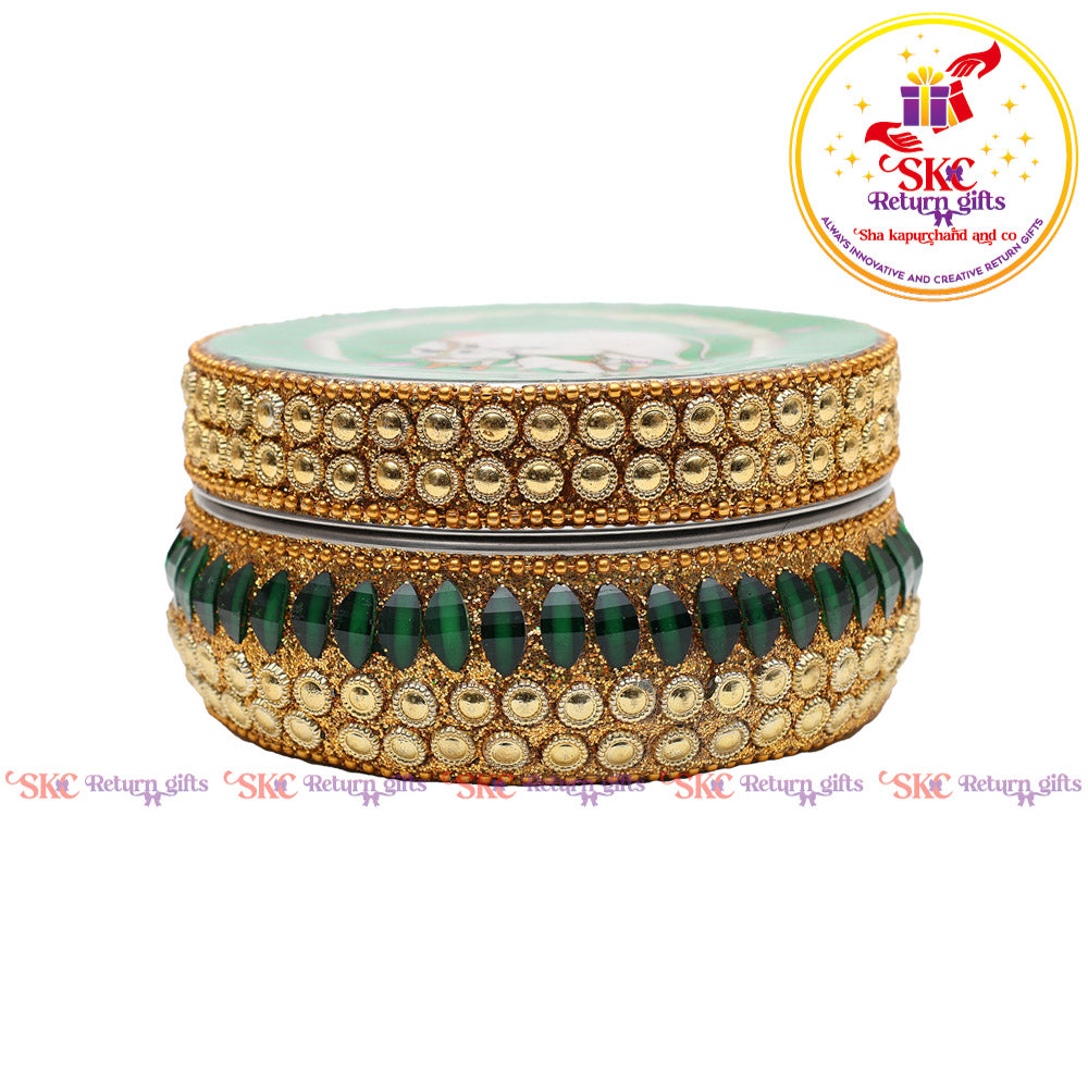 Pichwai Jaipur Kundan Box