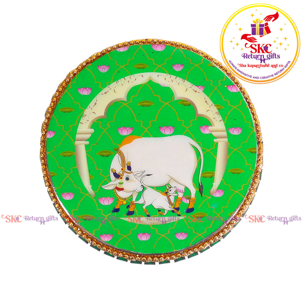 Pichwai Jaipur Kundan Box