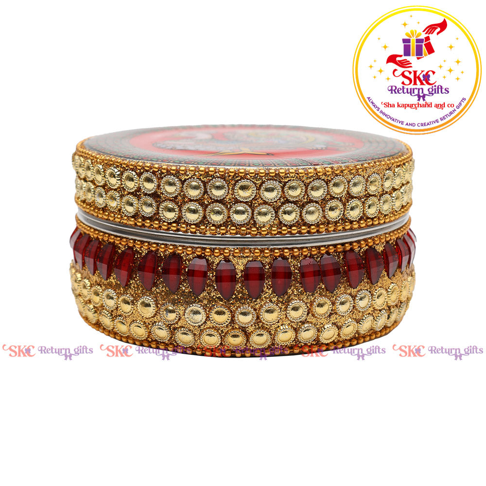 Pichwai Jaipur Kundan Box
