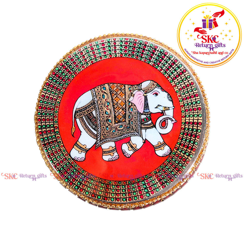 Pichwai Jaipur Kundan Box